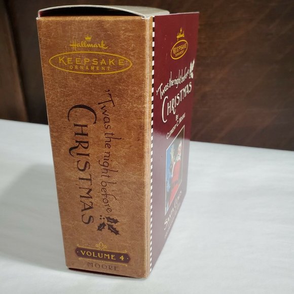 Hallmark Keepsake Ornament 2001 Twas Night Before Christmas Santa Claus Box - Picture 3 of 8